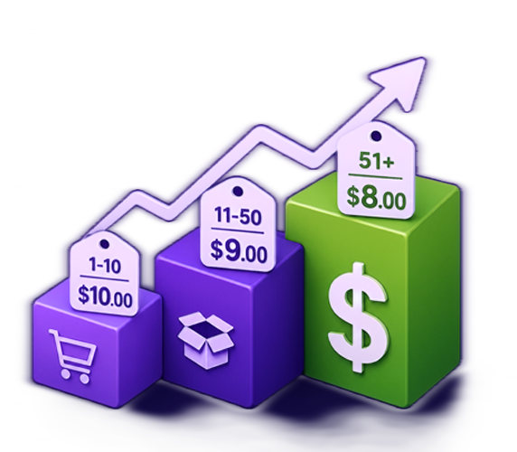 Bulkify tiered pricing graphic